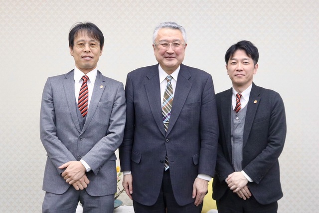福島県副知事、福島市長へ表敬訪問