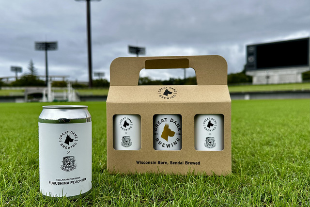 農業部の桃を使用したGreat Dane Brewingコラボビール 完成のお知らせ