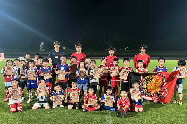 8月20日(水)プロ選手とプレーしよう！ナイトサッカー教室の実施報告