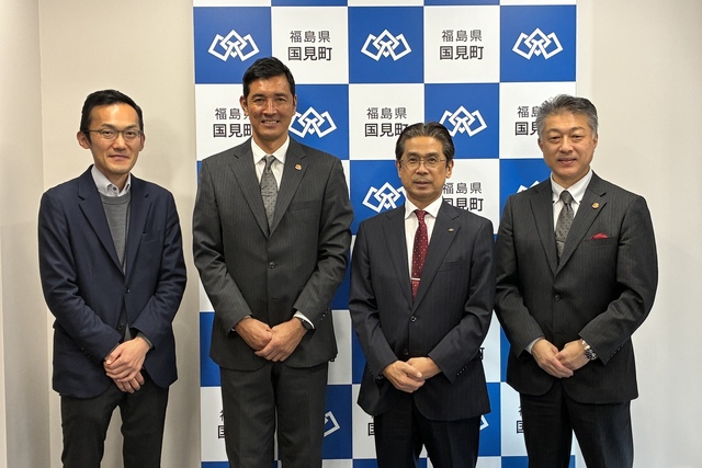 村上 利通 国見町長を表敬訪問いたしました