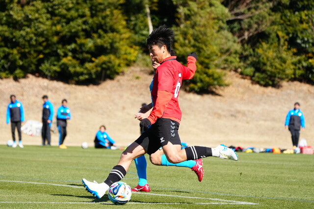 トレーニングマッチ 山梨学院大学戦の結果について