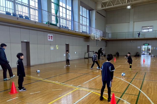 1月24日(土)「funスポ伊達」サッカー教室を実施