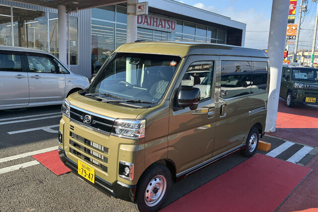 福島ダイハツ販売からの車両贈呈について