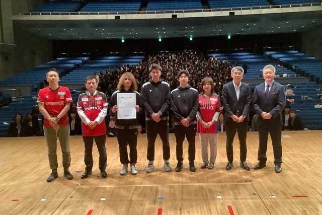 明治安田生命 郡山支社の進発研修会に出席いたしました