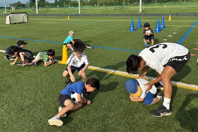 8月22日(土)「funスポ伊達」サッカー教室を実施しました