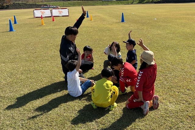 10月18日(日) 令和8年度 スポーツ力向上事業「福島ユナイテッドFCサッカー教室」の実施報告